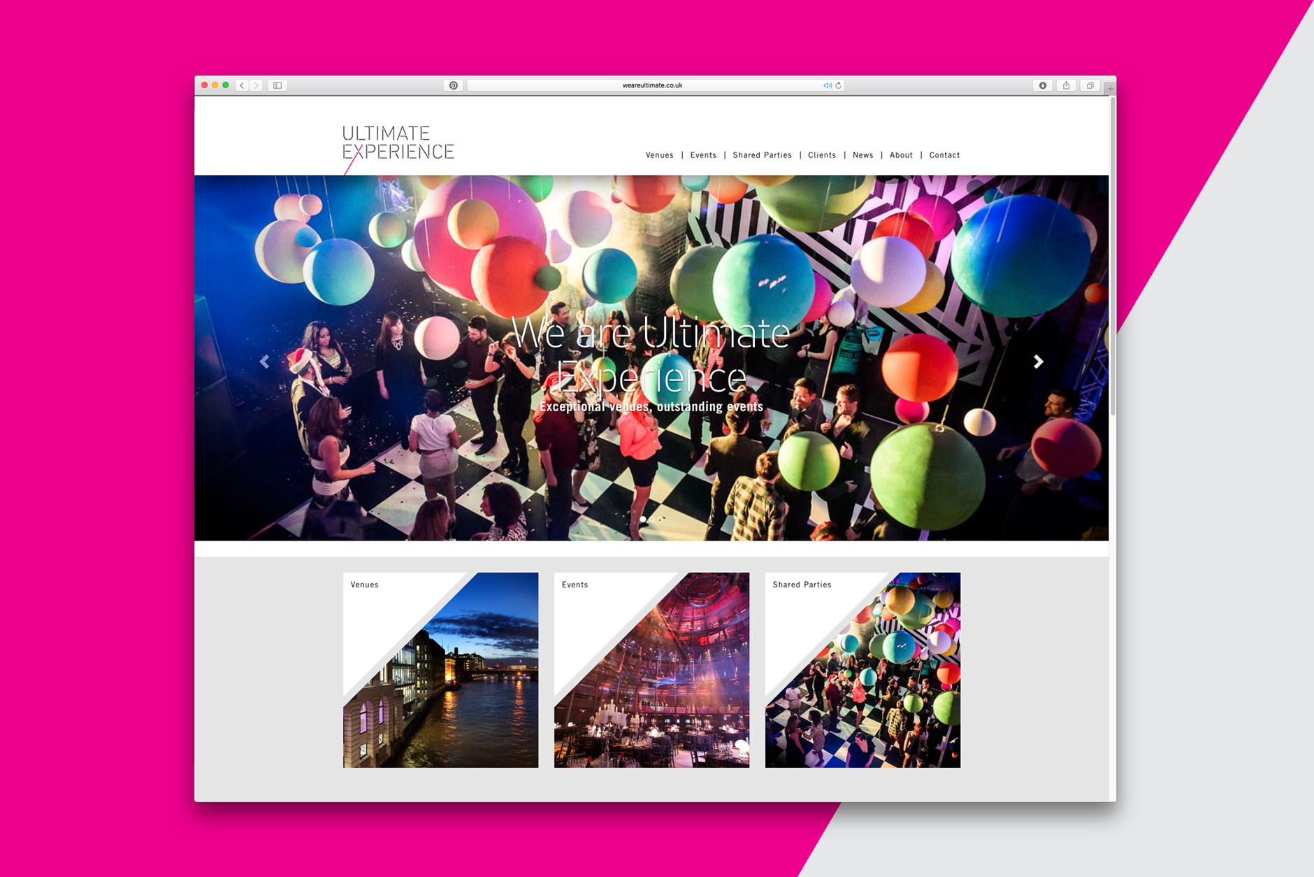 Ultimate_Experience_website